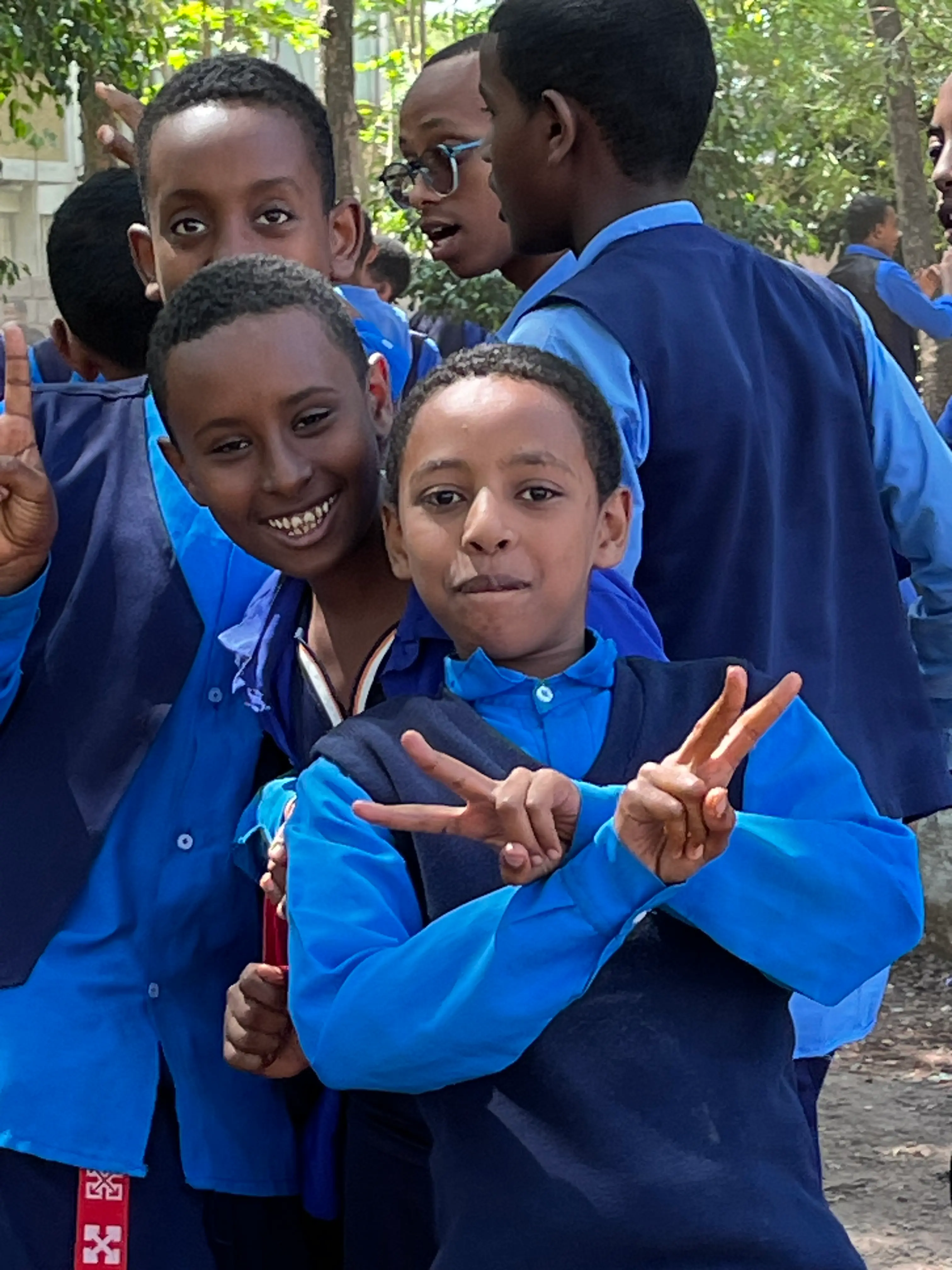 High school collaborative student work