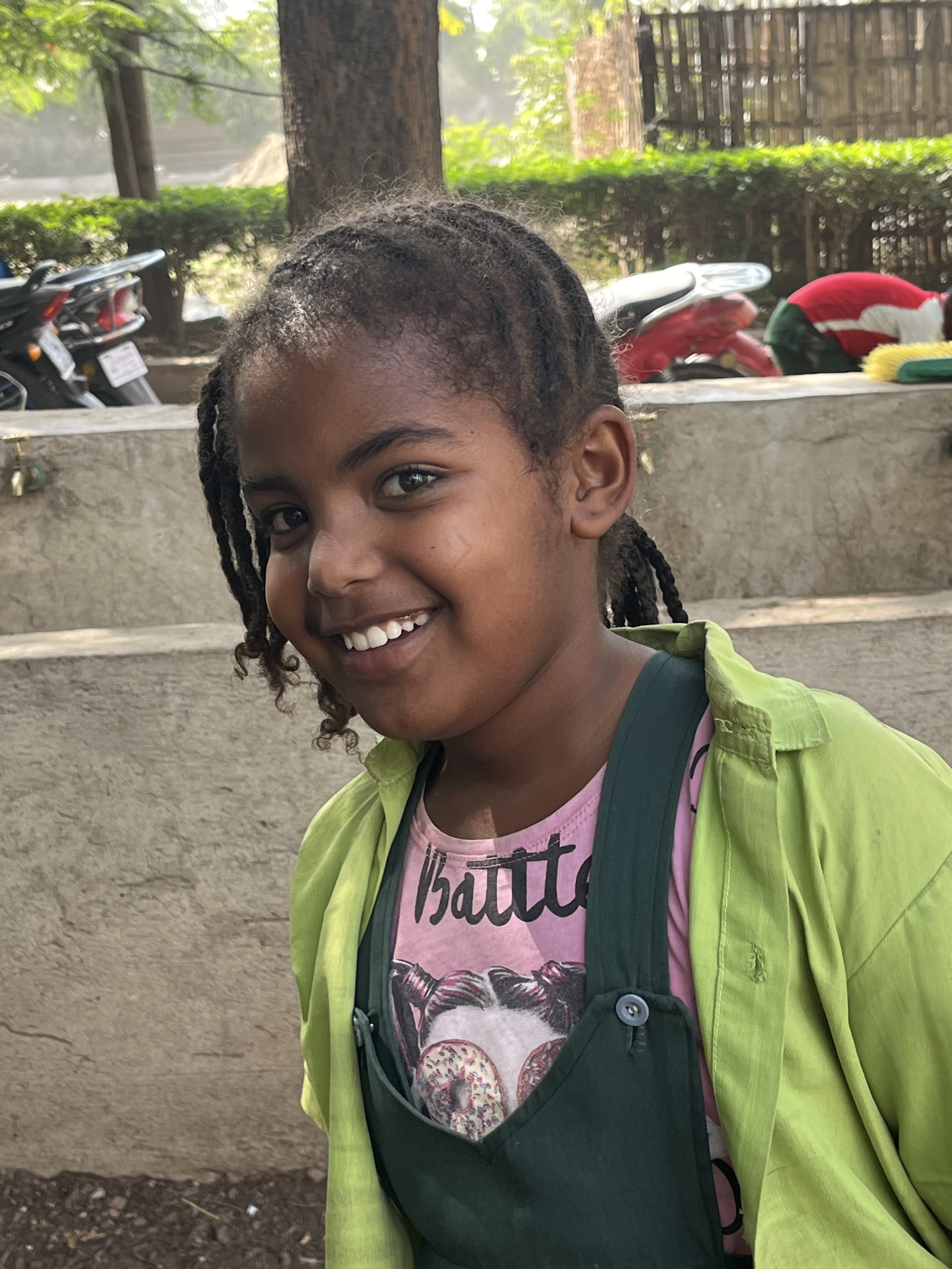 Students participating in school sports activities