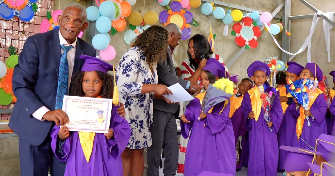 Children taking part in a joyful school day