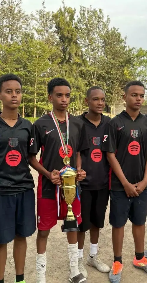 BNB students celebrating sports achievements